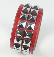 Pyramid Studded Bracelets and Wristbands