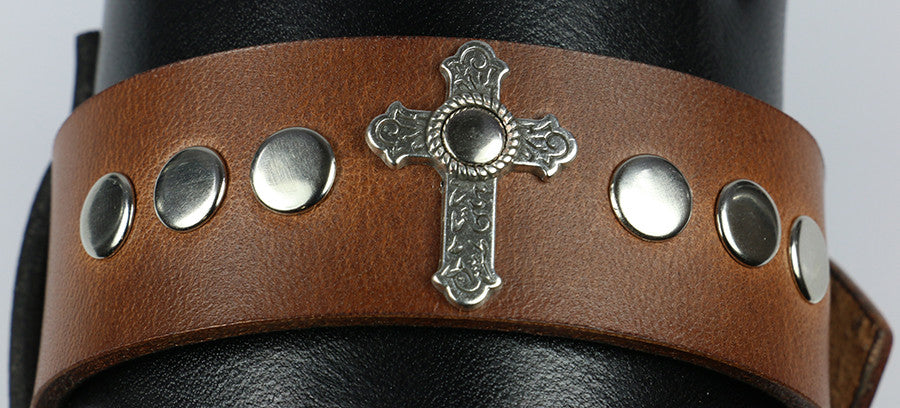 Merle Dixon Leather Wrist Cuff| Leatherpunk