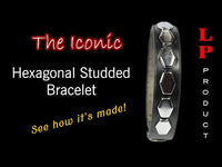 Hexagon Studded Bracelet