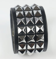 Pyramid Studded Bracelets and Wristbands