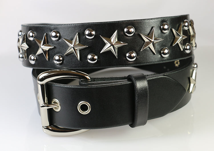 Havana Brown Plain Leather Belt with Removable Buckle