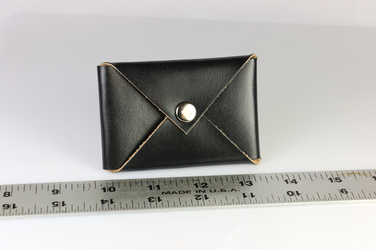 Lp Wallets LP's Single-Ply Leather Card Wallet Envelope| Leatherpunk