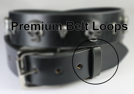 Belt Loop on a Leather Belt