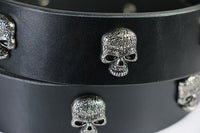 Skull Stud Belt, 1.5" with Removable Buckle