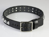 Adjustable leather armband