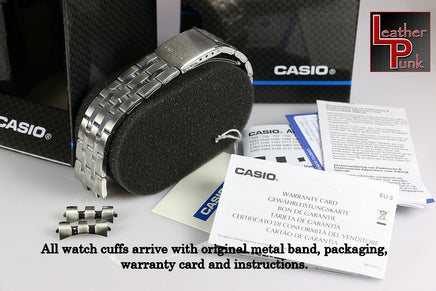 instructions, warranty card, and original band included